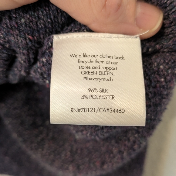 Eileen Fisher Silk Sweater - Picture 4 of 4